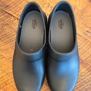 CROCS Dual Comfort Black Clogs